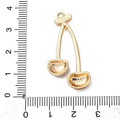 Cherry Alloy Pendants PALLOY-S051-01B-G-1