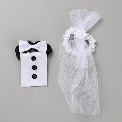 Cloth Lace Cup Sleeves AJEW-WH0314-566-1