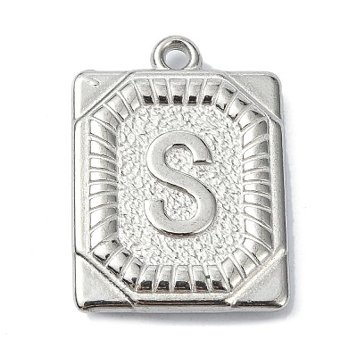 Anti-Tarnish 304 Stainless Steel Pendants STAS-U033-01P-S-1