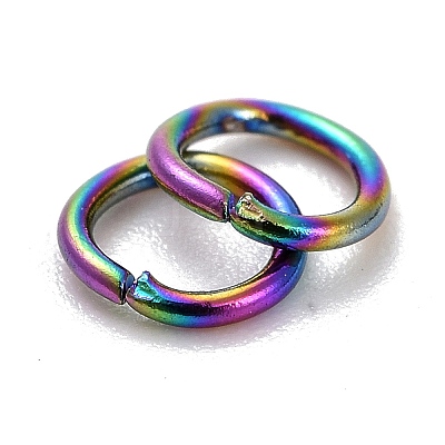 Ion Plating(IP) 304 Stainless Steel Open Jump Rings STAS-CJC0001-26B-1