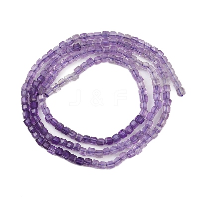 Natural Amethyst Beads Strands G-P457-B01-53-1