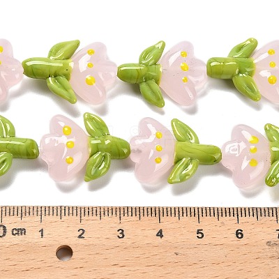 Handmade Lampwork Beads Strands LAMP-A005-03E-1