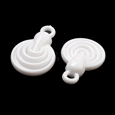 Opaque Acrylic Pendants SACR-L007-044A-1
