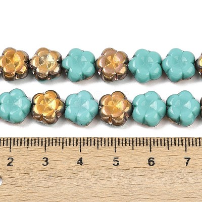 Czech Pressed Glass Beads GLAA-I061-23C-1