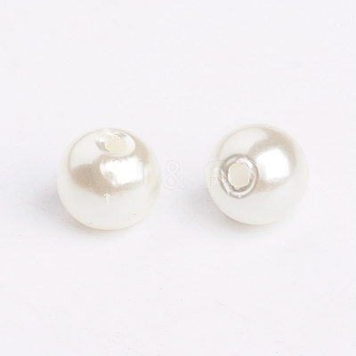 Imitation Pearl Acrylic Beads 12A-9282-1