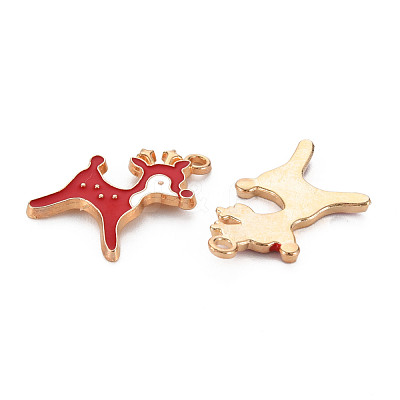 Alloy Enamel Pendants ENAM-N054-012E-1