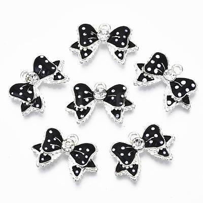 Alloy Enamel Pendants ENAM-Q434-01F-1