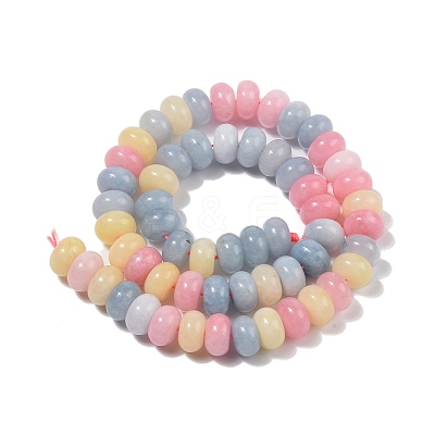 Dyed Natural White Jade Beads Strands X-G-G107-A14-01-1