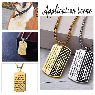 304 Stainless Steel Pendants STAS-UN0013-42P-1