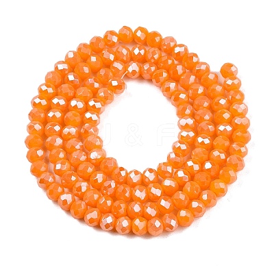 Electroplate Glass Beads Strands LS-EGLA-A044-P3mm-A29-1