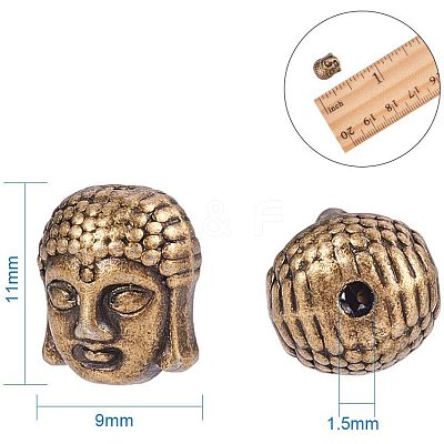Tibetan Style Beads TIBEB-PH0004-18-1