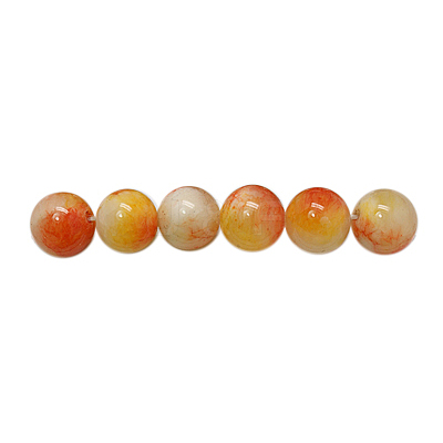 Natural Persian Jade Beads Strands X-G-H1625-8mm-PR11-1