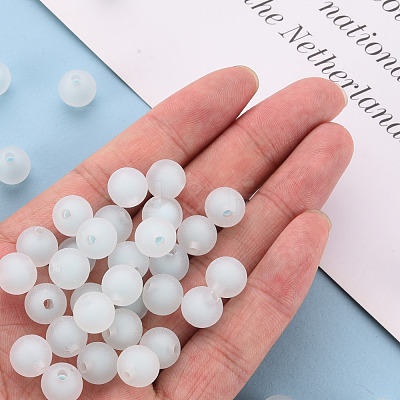 Transparent Acrylic Beads TACR-S152-15C-10-1
