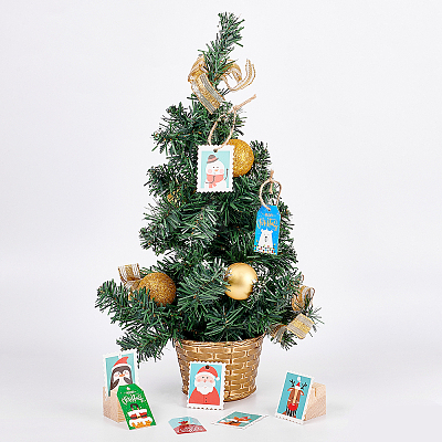 Christmas Kraft Paper Tags CDIS-GF0001-02-1