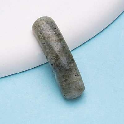Natural Labradorite Curved Rectangle Links PW-WGACC19-03-1