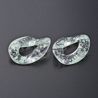 Transparent Acrylic Linking Rings OACR-N009-014A-15-1