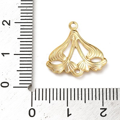 Brass Hollow Links KK-O100-17G-01-1