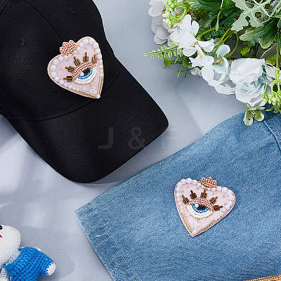 2Pcs Cloth Computerized Embroidery Sew on Patches PATC-FH0001-39A-1