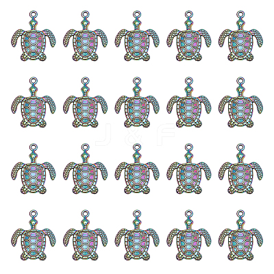 Plated Alloy Pendants FIND-CA0008-28-1