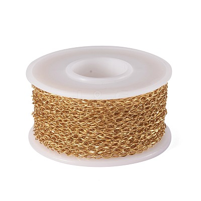 Ion Plating(IP) 304 Stainless Steel Twisted Chains CHS-H007-16G-1