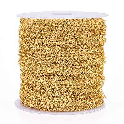 Brass Twisted Chains CHC-Q001-02G-1