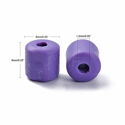 Polymer Clay Bead Strands CLAY-T001-C49-1