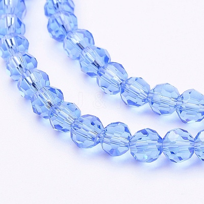 Glass Beads Strands EGLA-J042-4mm-05-1