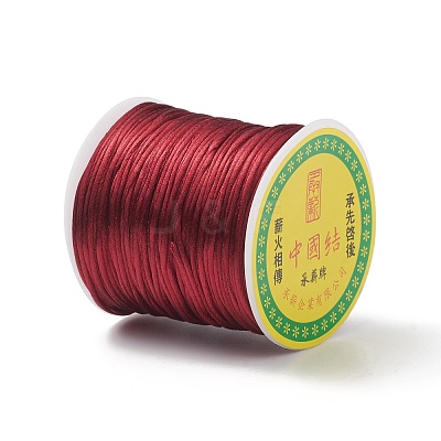 Nylon Satin Rattail Cord NWIR-R025-1.0mm-192-1