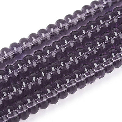 Transparent Glass Beads Strands GLAA-ZX008-6mm-19E-1