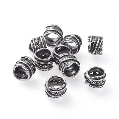 304 Stainless Steel Beads STAS-G153-17AS-1