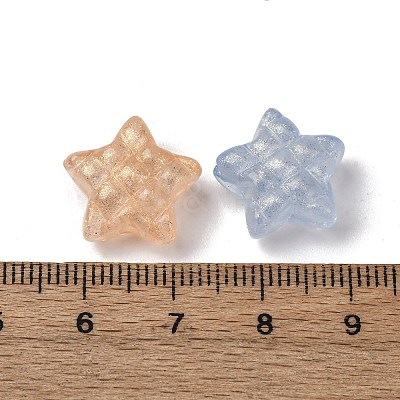 Luminous Transparent Acrylic Beads LACR-S001-07-1