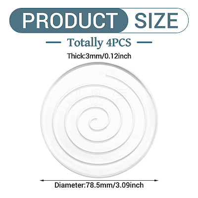 Silicone Furniture Foot Pad AJEW-TADJ0002-007B-03-1