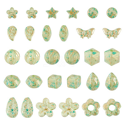 100G Opaque Acrylic Beads FIND-TA0008-40-1