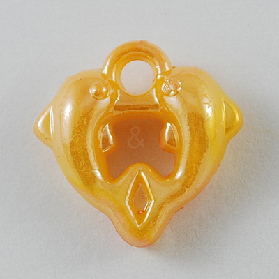 Opaque Acrylic Pendants SACR-R697-M13-1