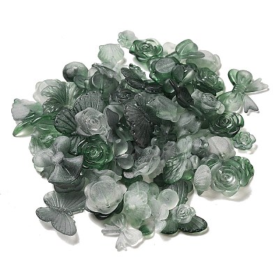 Transparent Acrylic Beads OACR-H039-04A-1