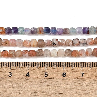 Natural Mixed Stone Beads Strands G-RM250101-L4-1