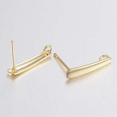304 Stainless Steel Stud Earring Findings STAS-H436-22-1