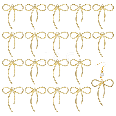 30Pcs Rack Plating Alloy Pendants FIND-PH0026-77G-1
