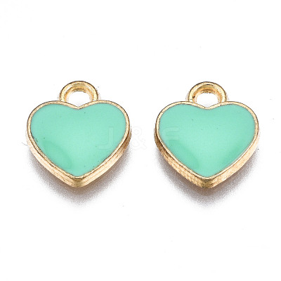 Alloy Enamel Charms ENAM-S121-041E-1