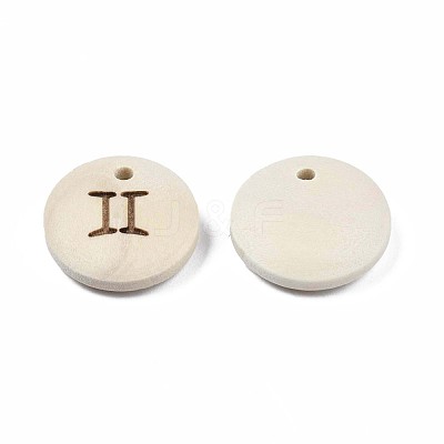 Laser Out Wood Pendants WOOD-S053-51K-1