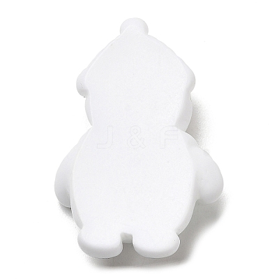Christmas Theme Opaque Resin Cabochons CRES-M022-02G-1