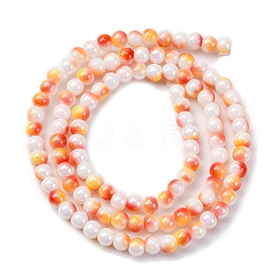 Glass Beads Strands LAMP-R020-04-1