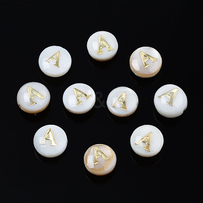Natural Freshwater Shell Beads SHEL-S278-036A-1