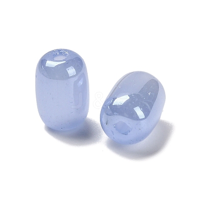Opaque Glass Beads GLAA-Z012-01L-1
