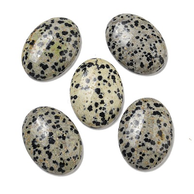 Natural Dalmatian Jasper Cabochons G-C115-01B-10-1
