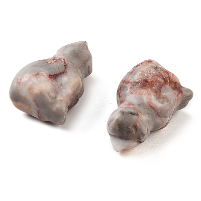 Natural Netstone Carved Figurines DJEW-L023-B08-1