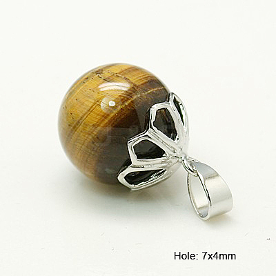 Tiger Eye Pendants G-C099-3-1