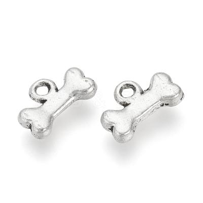 Tibetan Style Alloy Charms TIBEP-Q076-053AS-RS-1
