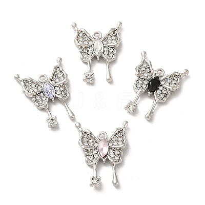 Alloy Crystal Rhinestone Pendant PALLOY-K001-079P-1