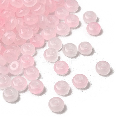 Baking Paint Imitation Jade Glass Beads DGLA-C005-A01-3x6mm-11-1